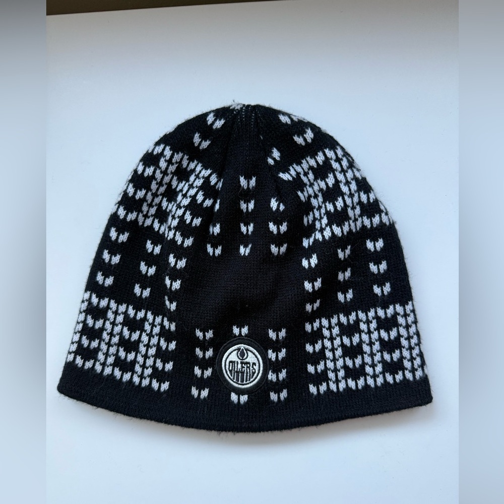Edmonton Oilers NHL Knit Beanie Toque